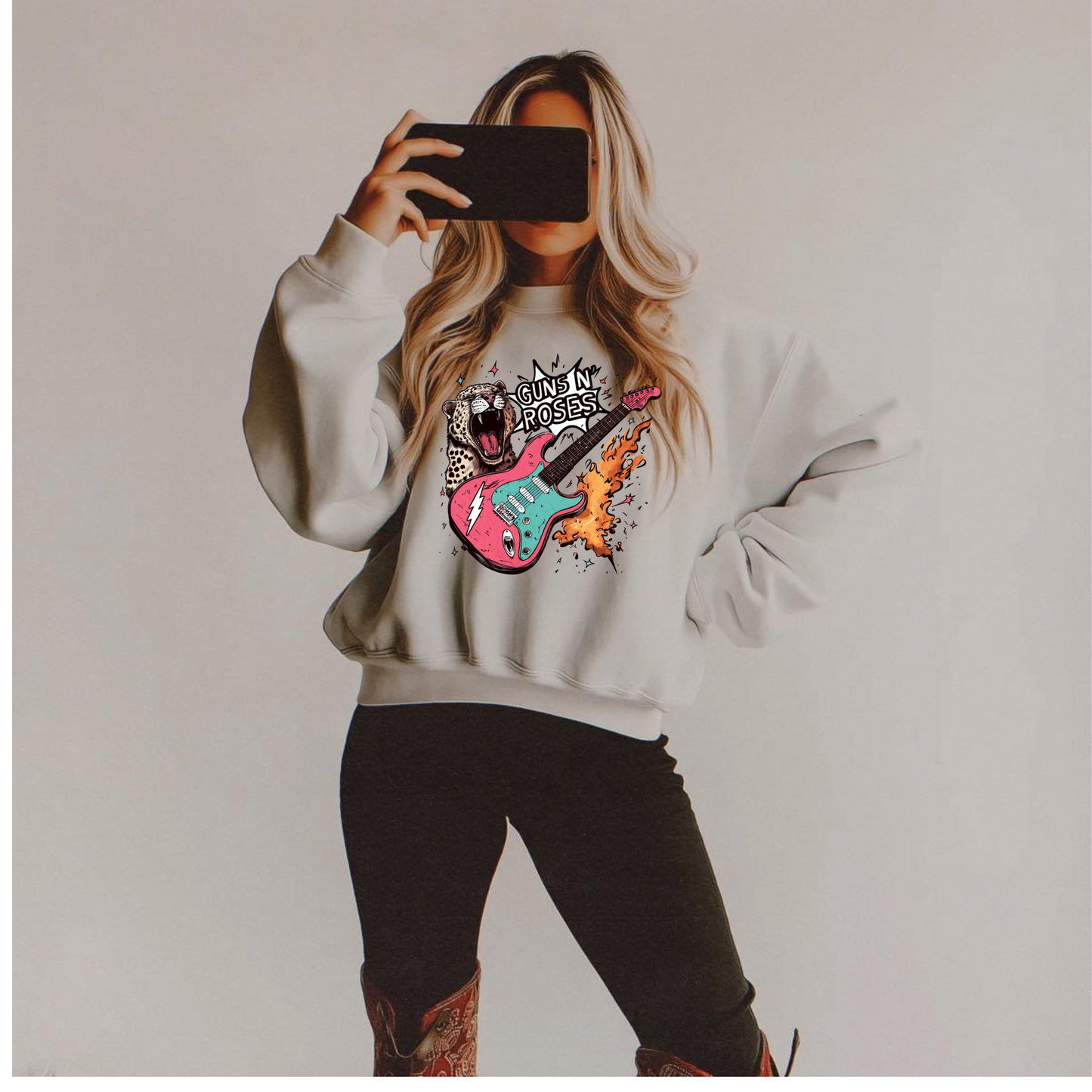 Rock Band Designs-Kid Rock, Motley Crue, Queen, AC/DC, Metallica, and others Sweatshirts