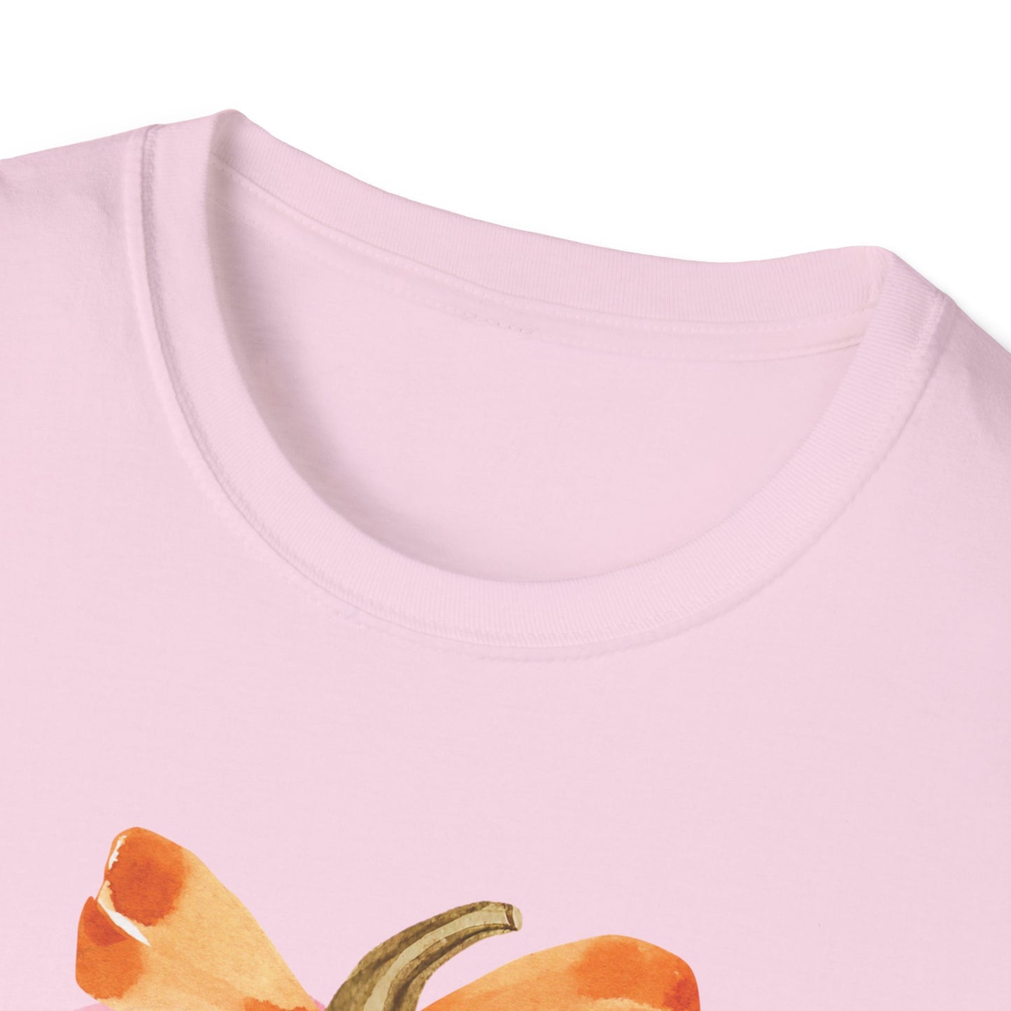 Pumpkin Ribbon Unisex T-Shirt