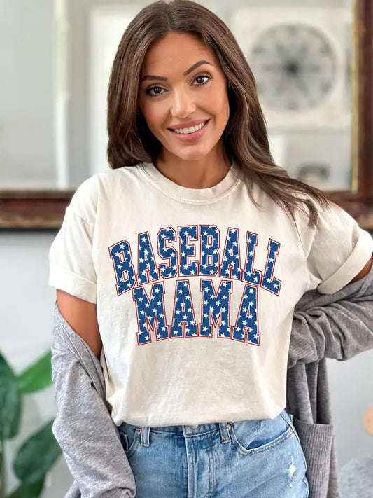 Patriotic Perfection BASEBALL MAMA