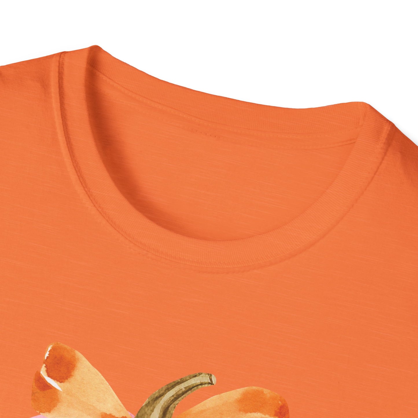 Pumpkin Ribbon Unisex T-Shirt