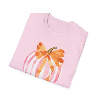 Pumpkin Ribbon Unisex T-Shirt