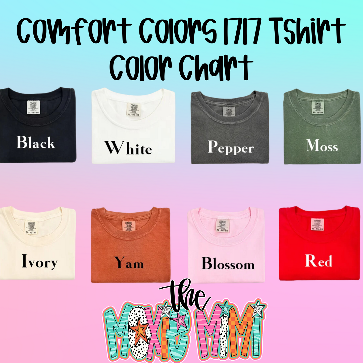 Happy Easter Carrot & Bow Oversided Comfort Colors Tshirt