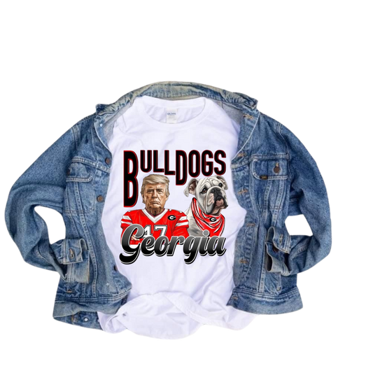 Georgia Bulldogs & Trump Tshirt