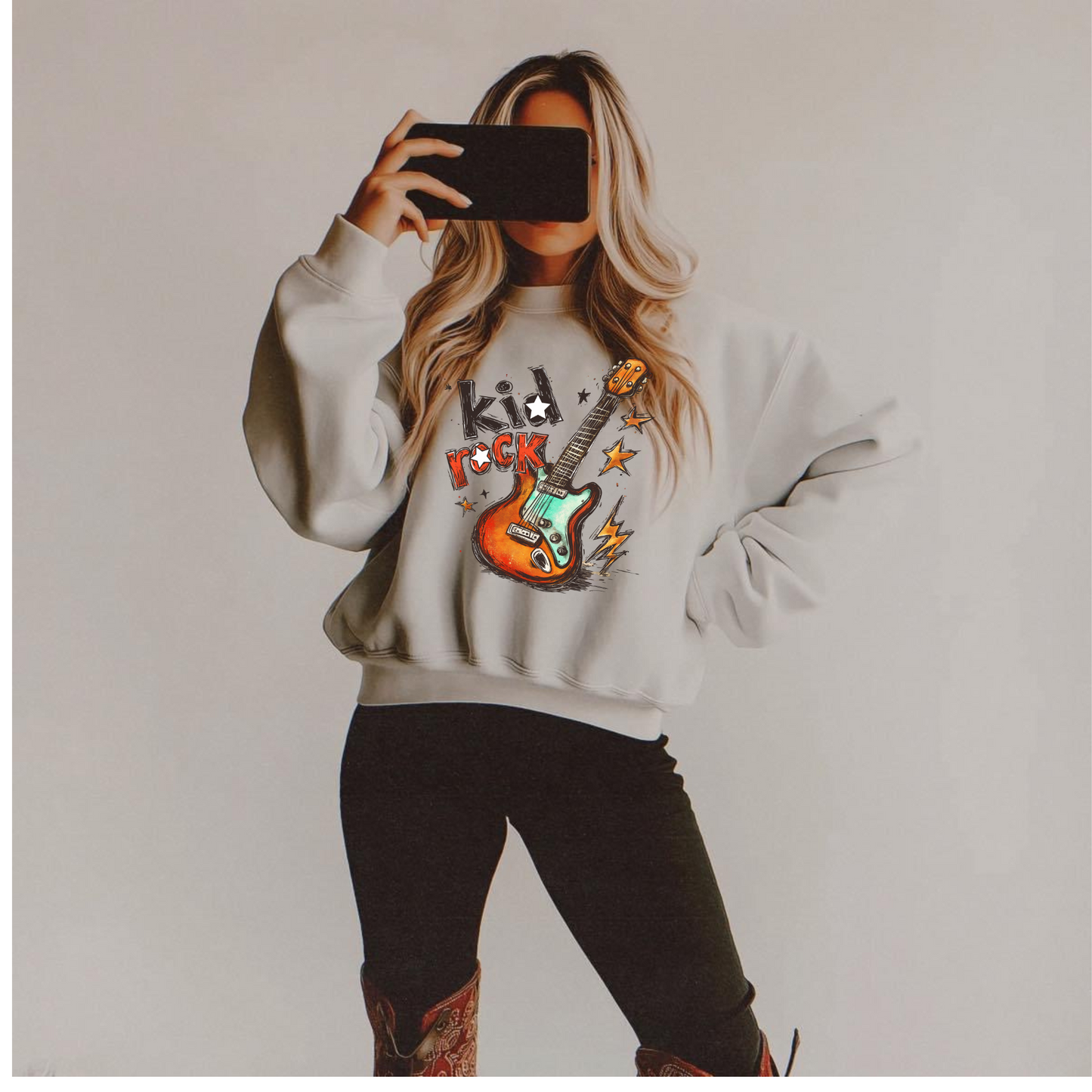 Rock Band Designs-Kid Rock, Motley Crue, Queen, AC/DC, Metallica, and others Sweatshirts