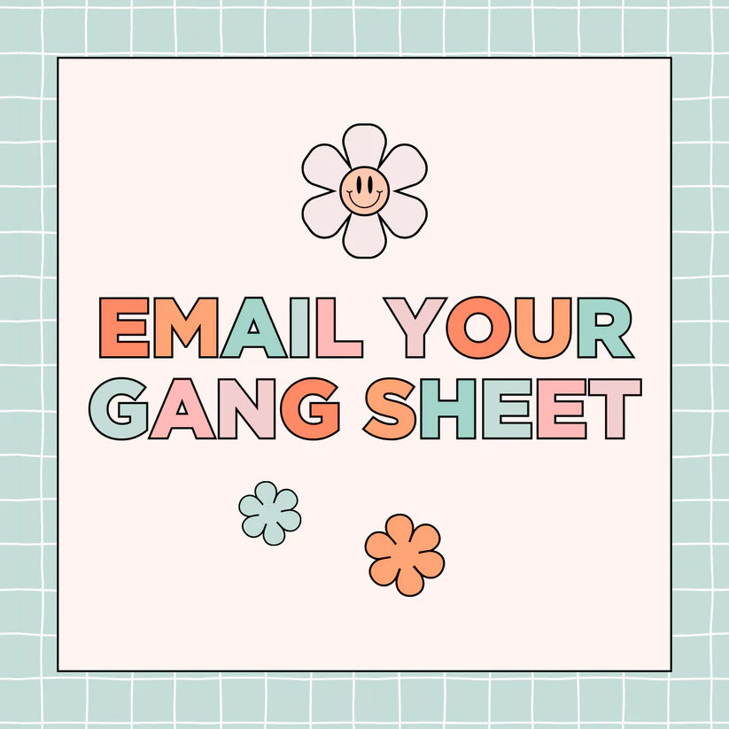 Email Your Image File - Custom DTF Gang Sheets